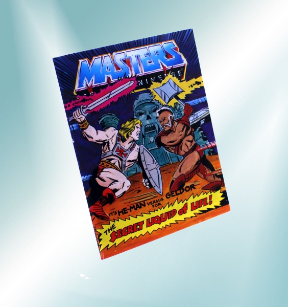 Masters of the Universe Mini-Comic (Figurenbeilage) It's He-Man versus Geldor for "The secret liquid of Life!" von Mattel (einsprachig)